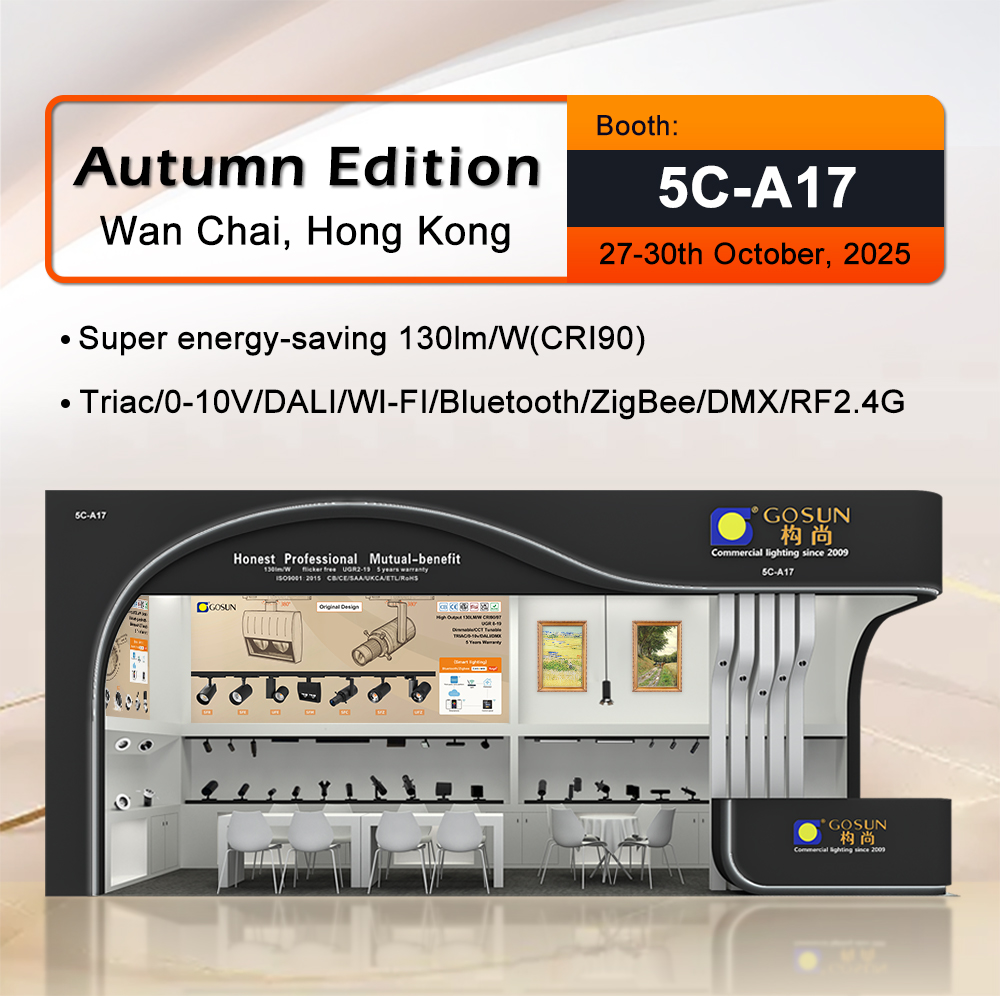 Hong Kong fair booth no.:5C-A17, welcome to GOSUN.